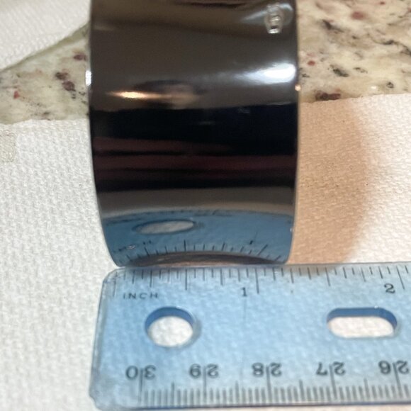 Tiffany & Co. 1837 Wide Titanium Cuff Bracelet 6" Circumference – Excellent - Picture 11 of 12